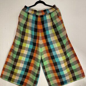 Ace & Jig Jojo Midi Campfire Textile Wide Leg Pants